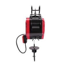 770LBS Electric Hoist 95ft Lifting Crane Lift Electric Winch 2in1 Remote Control