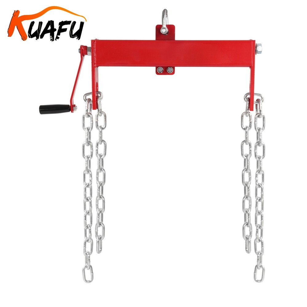 Heavy Duty Engine Hoist Load Leveler Cherry Picker Shop Crane Load Lift 4000 LBS