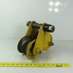 Budgit No. 82 Manual Push Pull Hoist Trolley 2″ To 4-3/4″ Flange 2000lb Capacity