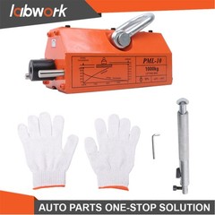 Labwork 2200Lbs Magnetic Lifter Lifting Magnet Neodymium Hoist 2 Safety Factor