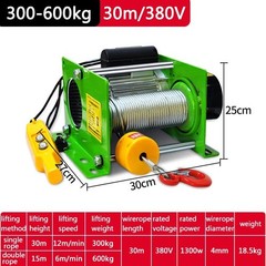 Hulu 220V Wireless Remote Control Home Crane Quick Lift and Lower