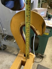 Caldwell 1/4 Ton Fixed Roll Lifting Beam 58″ 23-1/4-58.125, Model 23