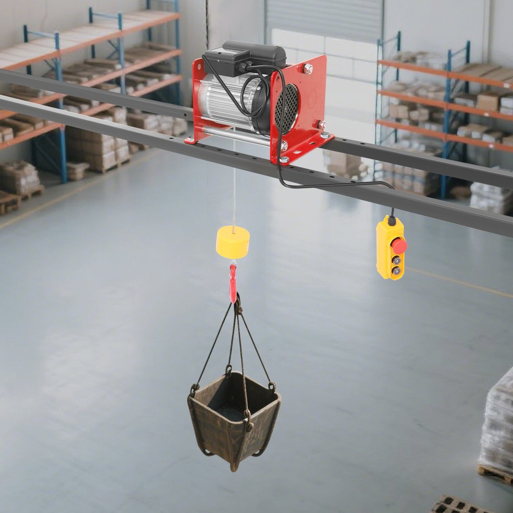 881LBS Electric Hoist With Long Steel Wire Rope,Electric Hoist Winch