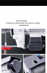 220V 12m 20m 30m Mini Electric Hoist Crane Household Small Hoist