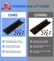 Heavy-Duty Engine Lift Plate for LS Series V8 Engines 5.3 6.0 6.2 for Engine Swa