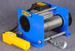 Electric Winch: 220V Small-sized Wire Rope Suspended Dual-purpose Hoist