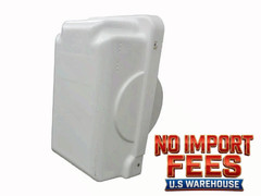 Hefty Hoist 8500 Flat Plate Boat Lift Motor Clamshell Cover White Plastic