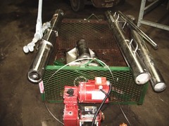 Thern ATLAS 4WP2 2000 POUND WALL MOUNT STAINLESS STEEL CRANE 115 VOLT