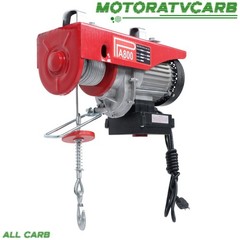 ALL-CARB Mini Electric Hoist 1760lb Electric Winch 328ft Wireless Remote Control