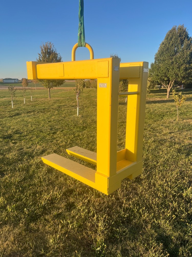 Caldwell 95-10-48 Fixed Fork Pallet Lifter 10 Ton 20K Cap 48″ L x 10″ W Forks
