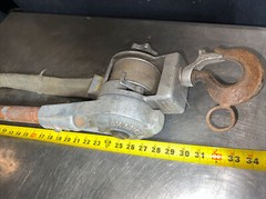 Chance Hoist 1 Ton Hot Stick Ratcheting Strap Hoist. Our #11