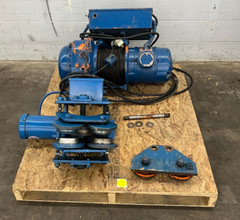 YALE 206P ELECTRIC HOIST 1 TON W/GENERAL ELECTRIC INDUCTION MOTOR 5K215KG2071