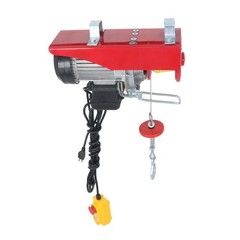 Compact 110V Electric Hoist – 600kg Capacity with Lifting Belt & Remote