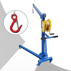 1100LB 34.65-45.28” Arm Length Small Portable Folding Elevator / Hand Crane