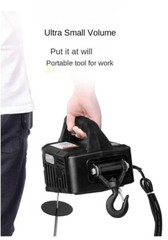 Miniature Electric Hoist 220v Portable Household Air Conditioning Traction Crane