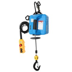 3-in-1 Portable Electric Hoist W/wireless Remote Control For Lifting Towing 110V