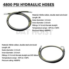 12 Ton Hydraulic Scissor Hoist Kit – Fits 16-18′ Dump Body DH-620