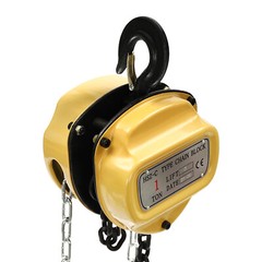 1 Ton 9.84ft Chain Puller Block Chain Lift Hoist Hand Tools Chain Lifting + Hook