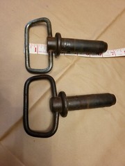PAIR VINTAGE MANHOLE / STREET DRAIN / SEWER COVER LIFTER TOOLS / STEAMPUNK
