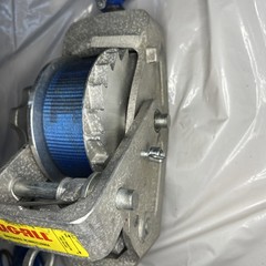 Lug-All Industrial-grade 2-ton web strap come along ratchet winch hoist