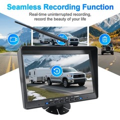 Wireless 30X Zoom Camera & 10.1″ Monitor System For Safe Operation Crane