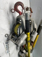 2 Little Mule Series 344DC Linemans Hoist Single Line Capacity 1500 and 2000 lbs