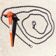 Columbus McKinnon C&M 3/4 Ton 20′ Lever Hoist Chain Come Along Series 640