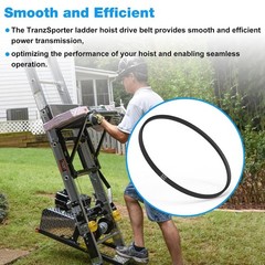 Replacement TranzSporter Ladder Hoist Drive Belt for TP250 & TP400 Models