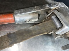 Chance Hoist 1 Ton Hot Stick Ratcheting Strap Hoist. Our #8