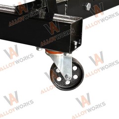 1 Ton Mobile Hydraulic Folding Engine Crane Stand Workshop Hoist Lift Lifter