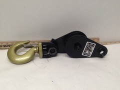 Block Tailboard 4Ton Wire Rope Sheave Tow Shackle Clevis Tree Sling Swivel Hook