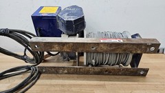 MY-TE 100AB Single Line Drum Winch Hoist 2000 Lb Lift, 120V USED