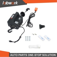 Labwork 3-in-1 Electric Hoist Winch Crane 1100LB Dual Remote Overload Safety