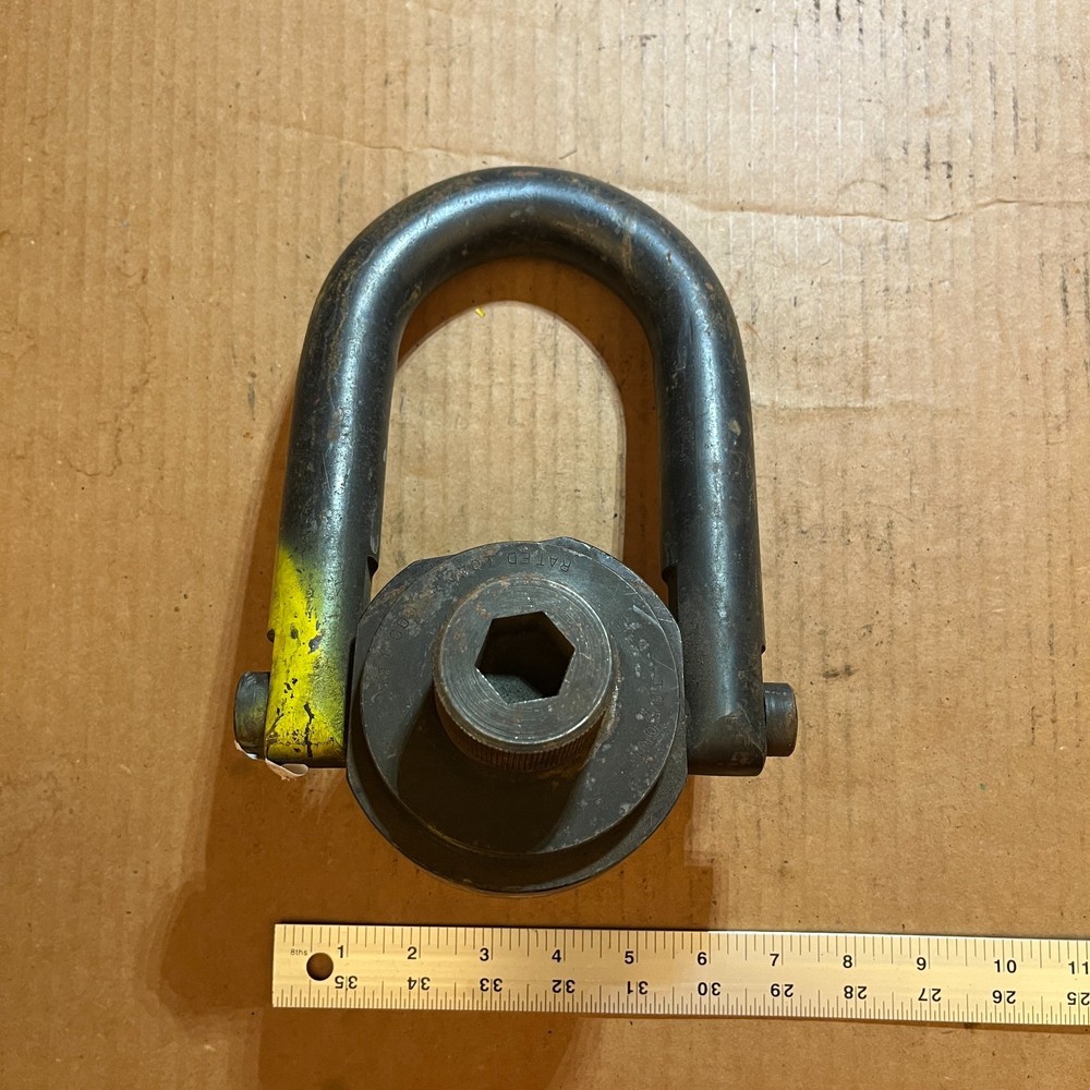 Crosby? Heavy Duty Swivel Hoist Ring Load Rate 1000 LBS Torque to 470 Ft LBS C