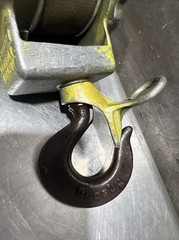 Chance Hoist 1 Ton Hot Stick Ratcheting Strap Hoist. Item ID #23. Used Surplus