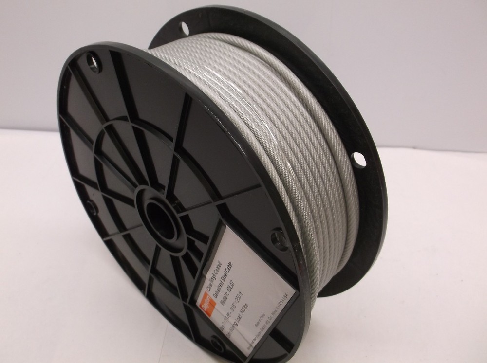 Dayton Cable 1/8 In 250Ft 340Lb 7×7 Steel (H5A)