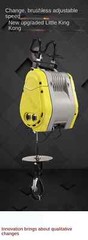 Electric Hoist 220V Adjustable Speed Home Lifting and Hoisting Machine