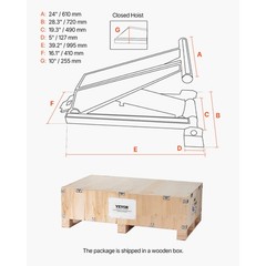 Uimoso 8 Ton Hydraulic Scissor Hoist Kit fit 10-14ft Dump Trailer Bed Body