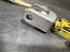 Lug-All Hoist Lincoln Precision 1500lb Single Rig 3000lb Double Rig. Needs Hook