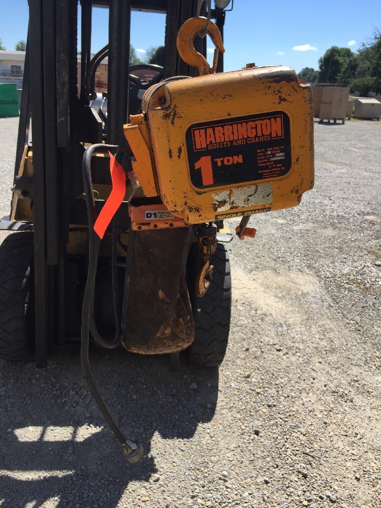 Harrington 1 Ton Electric Chain Hoist 10′ lift NER NER010S, 14 FPM, Not Working