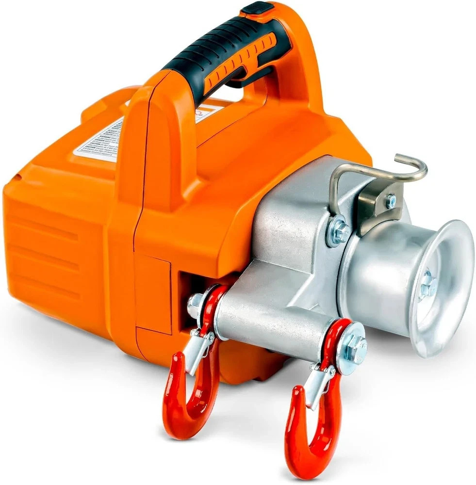Capstan Winch – Cordless Brushless Motor, 2000Lb Max Pull Force, Portable Li-Ion