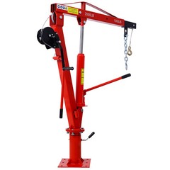Foldable Hydraulic Swivel Lift Crane 2000LBS Capacity Pickup Truck Bed Hoist