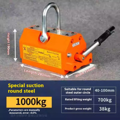 Permanent Magnets Crane Magnetic Lifter Heavy Duty Steel Crane Lifting Magnet