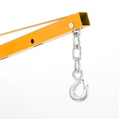 Hydraulic Truck Pickup Crane Receiver Hitch Mounted Hoist Adjustable 360° Swivel