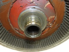 P&H Cleveland Tramrail 4 Ton Bridge Crane Hoist Wire Rope Cable Drum 22′ Lift