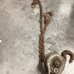 Coffing Hoist 3/4 Ton Chain Hoist Model MA-15 6’ Chain Length ED4U 4-D #3114