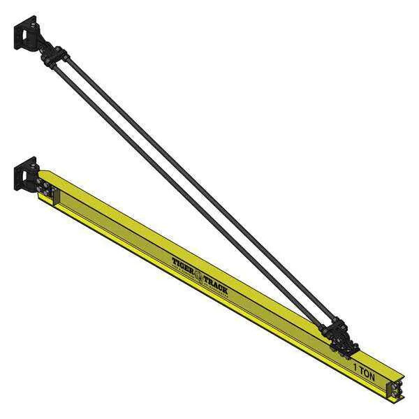 NEW! Harrington Jib Crane, Wall Mounted, 2,200 lb Capacity!!