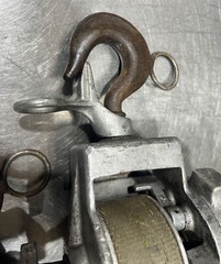 Chance Hoist 1 Ton Ratcheting Strap Hoist. Missing Hot Stick Handle