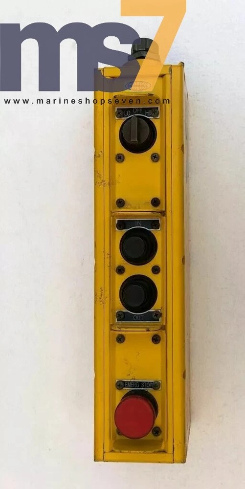 HUBBELL 2016 PUSH BUTTON STATION WEATHERPROOF REMOTE CONTROL PENDANT #4