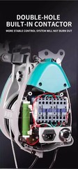 Double-hole Small Diamond Electric Hoist Suspended Wire Rope Portable Lifts